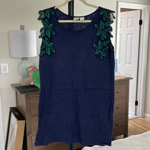 Cotton blend dress